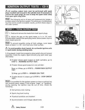 1996 Johnson Evinrude "ED" 40 thru 55 2-Cylinder Service Manual, P/N 507124, Page 126