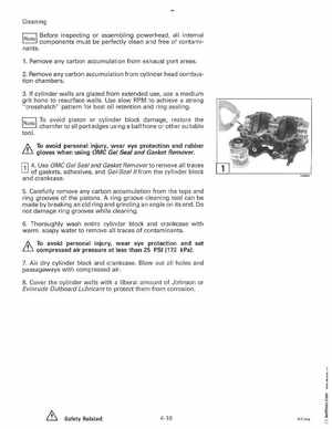 1996 Johnson Evinrude "ED" 40 thru 55 2-Cylinder Service Manual, P/N 507124, Page 151