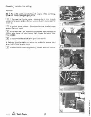 1996 Johnson Evinrude "ED" 40 thru 55 2-Cylinder Service Manual, P/N 507124, Page 177