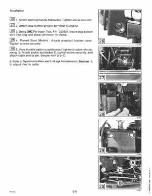 1996 Johnson Evinrude "ED" 40 thru 55 2-Cylinder Service Manual, P/N 507124, Page 181
