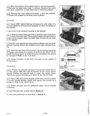 1996 Johnson Evinrude "ED" 40 thru 55 2-Cylinder Service Manual, P/N 507124, Page 191