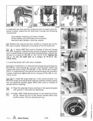 1996 Johnson Evinrude "ED" 40 thru 55 2-Cylinder Service Manual, P/N 507124, Page 195