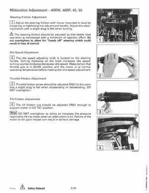 1996 Johnson Evinrude "ED" 40 thru 55 2-Cylinder Service Manual, P/N 507124, Page 197