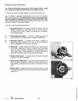 1996 Johnson Evinrude "ED" 40 thru 55 2-Cylinder Service Manual, P/N 507124, Page 202