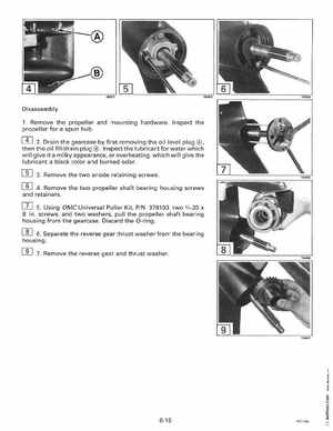 1996 Johnson Evinrude "ED" 40 thru 55 2-Cylinder Service Manual, P/N 507124, Page 207