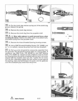 1996 Johnson Evinrude "ED" 40 thru 55 2-Cylinder Service Manual, P/N 507124, Page 209