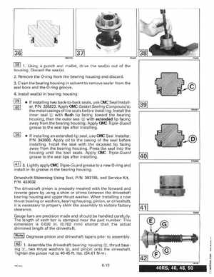 1996 Johnson Evinrude "ED" 40 thru 55 2-Cylinder Service Manual, P/N 507124, Page 212