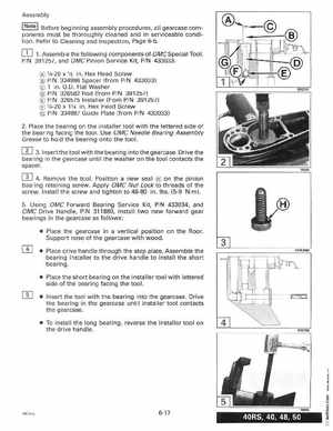 1996 Johnson Evinrude "ED" 40 thru 55 2-Cylinder Service Manual, P/N 507124, Page 214