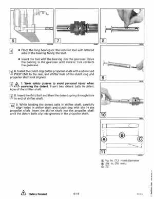 1996 Johnson Evinrude "ED" 40 thru 55 2-Cylinder Service Manual, P/N 507124, Page 215