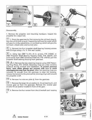 1996 Johnson Evinrude "ED" 40 thru 55 2-Cylinder Service Manual, P/N 507124, Page 225