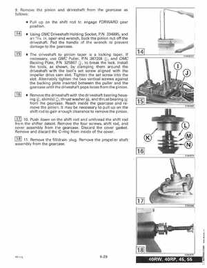 1996 Johnson Evinrude "ED" 40 thru 55 2-Cylinder Service Manual, P/N 507124, Page 226