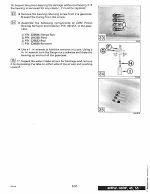 1996 Johnson Evinrude "ED" 40 thru 55 2-Cylinder Service Manual, P/N 507124, Page 228