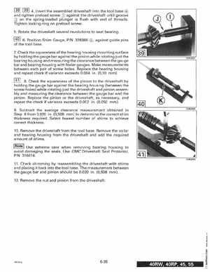 1996 Johnson Evinrude "ED" 40 thru 55 2-Cylinder Service Manual, P/N 507124, Page 232