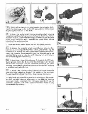 1996 Johnson Evinrude "ED" 40 thru 55 2-Cylinder Service Manual, P/N 507124, Page 234