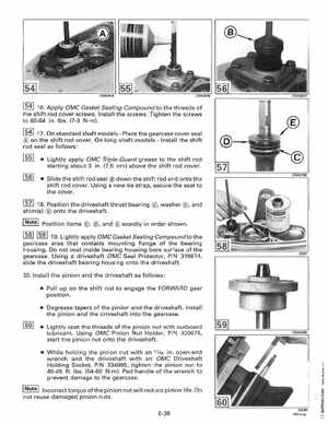 1996 Johnson Evinrude "ED" 40 thru 55 2-Cylinder Service Manual, P/N 507124, Page 235