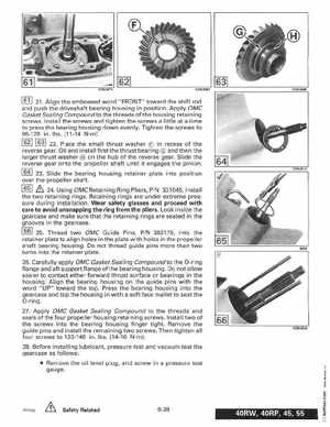 1996 Johnson Evinrude "ED" 40 thru 55 2-Cylinder Service Manual, P/N 507124, Page 236