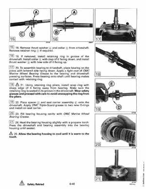 1996 Johnson Evinrude "ED" 40 thru 55 2-Cylinder Service Manual, P/N 507124, Page 245