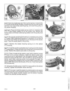 1996 Johnson Evinrude "ED" 40 thru 55 2-Cylinder Service Manual, P/N 507124, Page 260