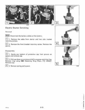 1996 Johnson Evinrude "ED" 40 thru 55 2-Cylinder Service Manual, P/N 507124, Page 276