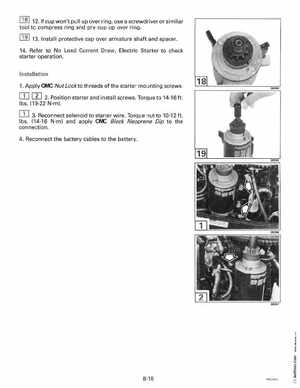 1996 Johnson Evinrude "ED" 40 thru 55 2-Cylinder Service Manual, P/N 507124, Page 279