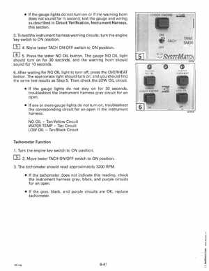 1996 Johnson Evinrude "ED" 40 thru 55 2-Cylinder Service Manual, P/N 507124, Page 302