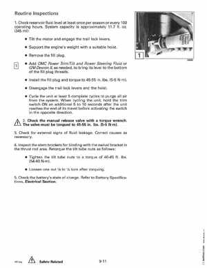1996 Johnson Evinrude "ED" 40 thru 55 2-Cylinder Service Manual, P/N 507124, Page 314