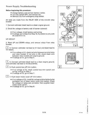 1996 Johnson Evinrude "ED" 40 thru 55 2-Cylinder Service Manual, P/N 507124, Page 317