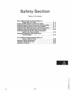 1996 Johnson Evinrude "ED" 40 thru 55 2-Cylinder Service Manual, P/N 507124, Page 337