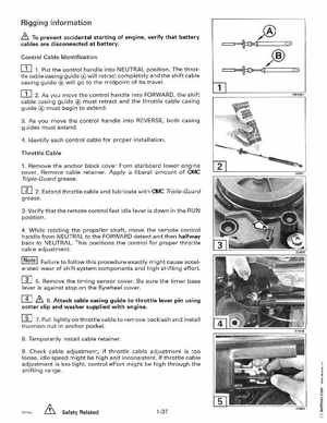 1996 Johnson Evinrude "ED" 60 LV 90, 115, 150, 150C, 175 Service Manual, P/N 507127, Page 43
