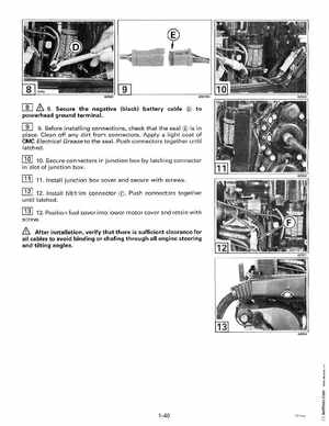 1996 Johnson Evinrude "ED" 60 LV 90, 115, 150, 150C, 175 Service Manual, P/N 507127, Page 46