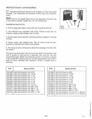 1996 Johnson Evinrude "ED" 60 LV 90, 115, 150, 150C, 175 Service Manual, P/N 507127, Page 50