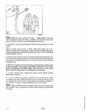 1996 Johnson Evinrude "ED" 60 LV 90, 115, 150, 150C, 175 Service Manual, P/N 507127, Page 65
