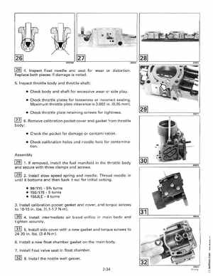1996 Johnson Evinrude "ED" 60 LV 90, 115, 150, 150C, 175 Service Manual, P/N 507127, Page 84