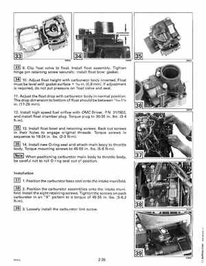 1996 Johnson Evinrude "ED" 60 LV 90, 115, 150, 150C, 175 Service Manual, P/N 507127, Page 85