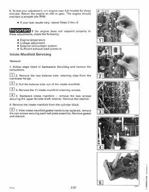 1996 Johnson Evinrude "ED" 60 LV 90, 115, 150, 150C, 175 Service Manual, P/N 507127, Page 87
