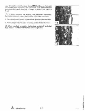 1996 Johnson Evinrude "ED" 60 LV 90, 115, 150, 150C, 175 Service Manual, P/N 507127, Page 90