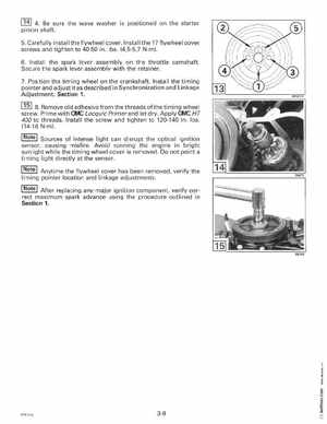 1996 Johnson Evinrude "ED" 60 LV 90, 115, 150, 150C, 175 Service Manual, P/N 507127, Page 104