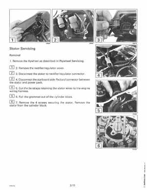 1996 Johnson Evinrude "ED" 60 LV 90, 115, 150, 150C, 175 Service Manual, P/N 507127, Page 106