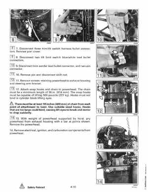 1996 Johnson Evinrude "ED" 60 LV 90, 115, 150, 150C, 175 Service Manual, P/N 507127, Page 142