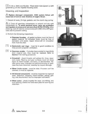 1996 Johnson Evinrude "ED" 60 LV 90, 115, 150, 150C, 175 Service Manual, P/N 507127, Page 187
