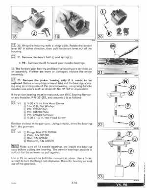 1996 Johnson Evinrude "ED" 60 LV 90, 115, 150, 150C, 175 Service Manual, P/N 507127, Page 194
