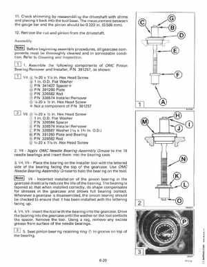 1996 Johnson Evinrude "ED" 60 LV 90, 115, 150, 150C, 175 Service Manual, P/N 507127, Page 199