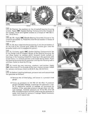 1996 Johnson Evinrude "ED" 60 LV 90, 115, 150, 150C, 175 Service Manual, P/N 507127, Page 203