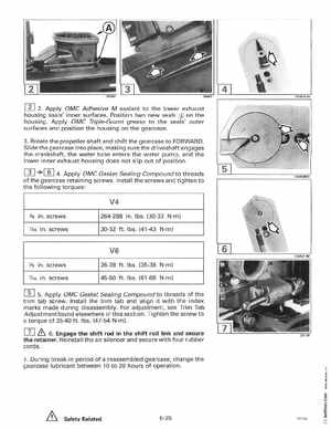 1996 Johnson Evinrude "ED" 60 LV 90, 115, 150, 150C, 175 Service Manual, P/N 507127, Page 205