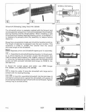 1996 Johnson Evinrude "ED" 60 LV 90, 115, 150, 150C, 175 Service Manual, P/N 507127, Page 216