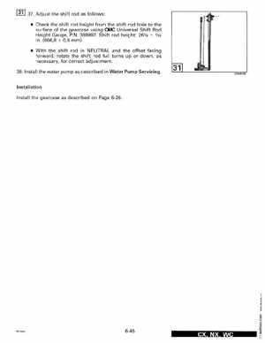 1996 Johnson Evinrude "ED" 60 LV 90, 115, 150, 150C, 175 Service Manual, P/N 507127, Page 224