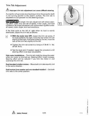 1996 Johnson Evinrude "ED" 60 LV 90, 115, 150, 150C, 175 Service Manual, P/N 507127, Page 225