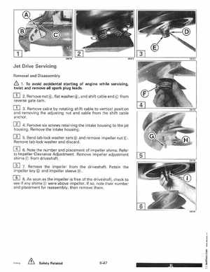 1996 Johnson Evinrude "ED" 60 LV 90, 115, 150, 150C, 175 Service Manual, P/N 507127, Page 226