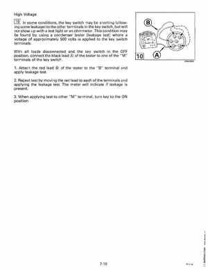 1996 Johnson Evinrude "ED" 60 LV 90, 115, 150, 150C, 175 Service Manual, P/N 507127, Page 247