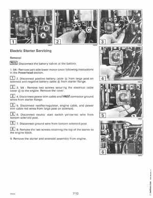 1996 Johnson Evinrude "ED" 60 LV 90, 115, 150, 150C, 175 Service Manual, P/N 507127, Page 250
